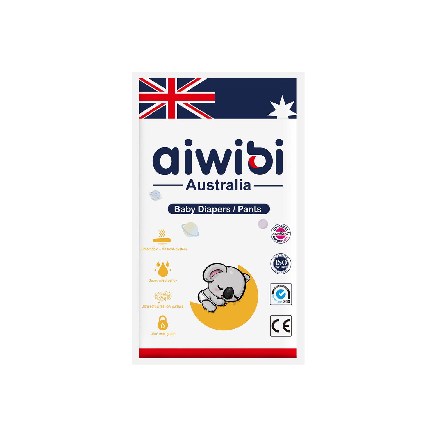 零觸感瞬吸紙尿褲體驗包(2片/包)